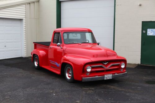 1955 ford f100 hot rod custom truck