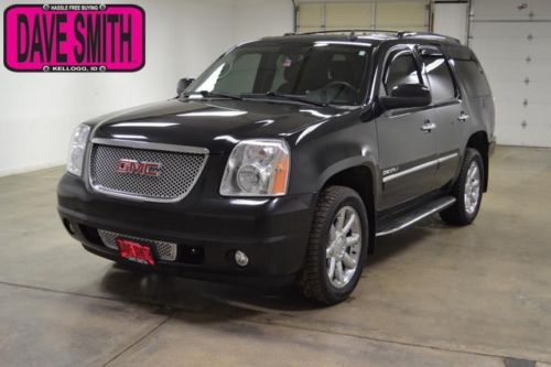 12 gmc yukon denali awd auto heated leather seats sunroof navigation back up cam