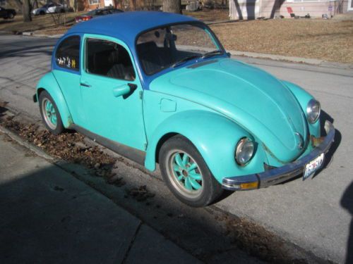 1968 bug with rebuilt engine, flower aluminum wheels, short shifter, lowered