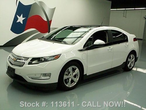 2012 chevy volt premium hybrid electric rear cam 14k mi texas direct auto