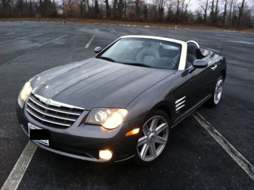 Chrysler crossfire roadster limited - amazing condition, fully loaded!!!