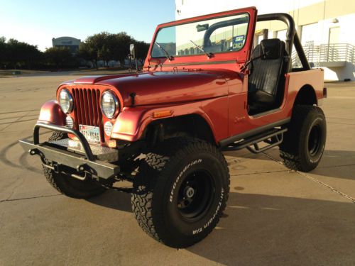 1984 jeep cj-7 - fule injected 4.2l, 6 cylinder