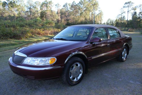 2000 lincoln continental base sedan 4-door 4.6l clean must see 57k call now