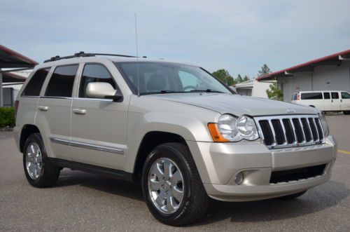 2008 jeep grand cherokee limited 4x4 5.7l hemi v8 navigation rear dvd reserve no