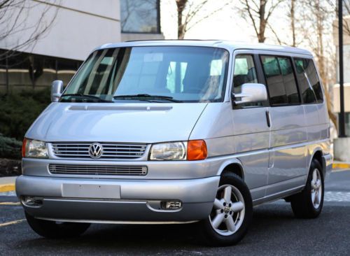 2002 volkswagen eurovan 1 owner 7 passenger v6 dealer serviced 63k mi carfax