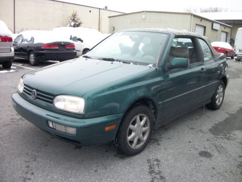 1997 volkswagen cabrio conv four-cylinder 2.0