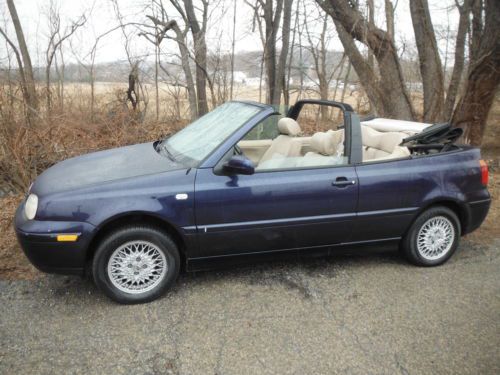 2002 volkswagen cabriogls convertible80,361miles 2dr 4cyl 2ltr w/airconditioning