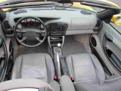 Yellow 2.5L V6 Gray Leather Manual Clean Low miles Smoke free, image 11