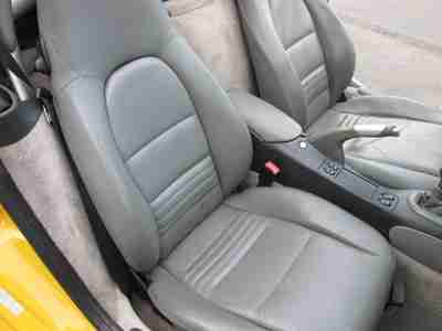 Yellow 2.5L V6 Gray Leather Manual Clean Low miles Smoke free, image 20