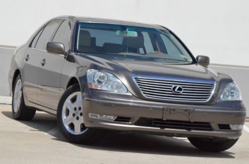 2005 ls430 navi bk/cam s/roof lth/htd seats clean $499 ship