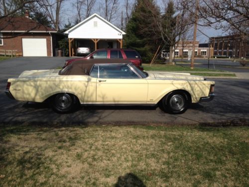 1970 lincoln mark iii built 460 high performance