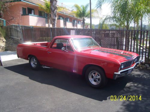 1967 chevrolet el camino 350 cu .in. 4 speed manual