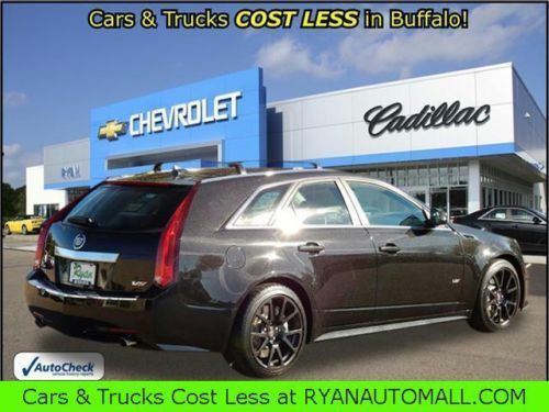 2012 cadillac cts v wagon gm company car-nav-ultra view sunroof-back up camera