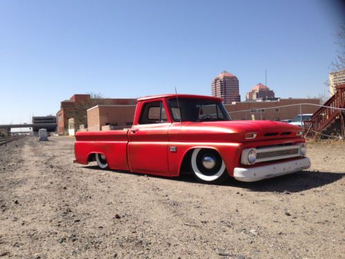 1966 chevy c10 custom bagged air ride patina