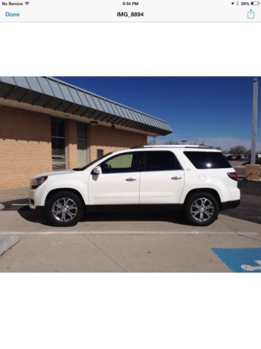 2014 gmc acadia slt1 sport utility 4-door 3.6l