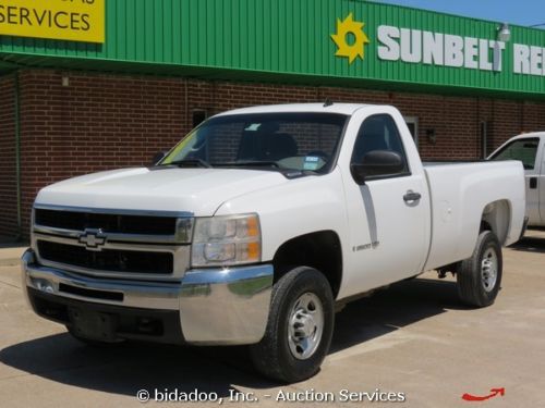 2008 chevrolet 2500hd silverado pickup truck 6.0l v8 a/t cold a/c 8&#039; bed bidadoo