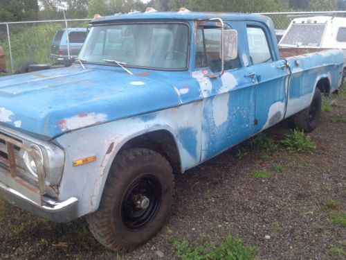 1970 dodge power wagon sweptline crew cab