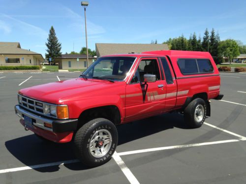 1986 toyota xtra cab 4x4 rust free very clean
