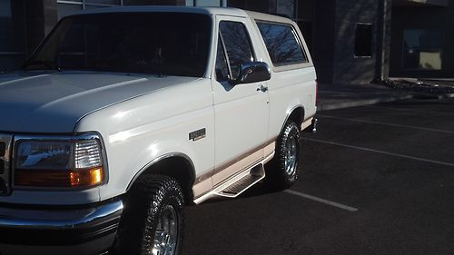 1996 ford bronco eddie bauer sport utility 2-door 5.8l