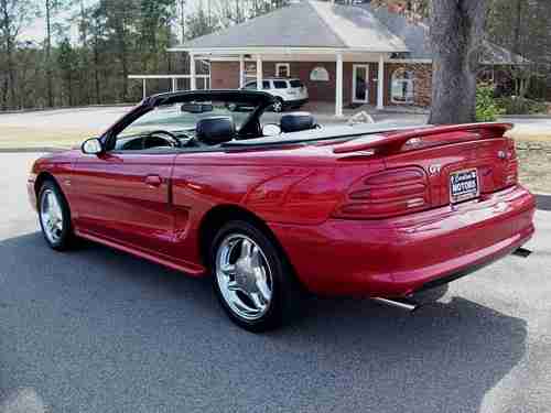 1995 Ford Mustang GT Convertible 2-Door 5.0L, US $10,500.00, image 3