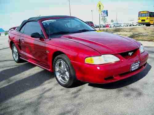 1995 Ford Mustang GT Convertible 2-Door 5.0L, US $10,500.00, image 16