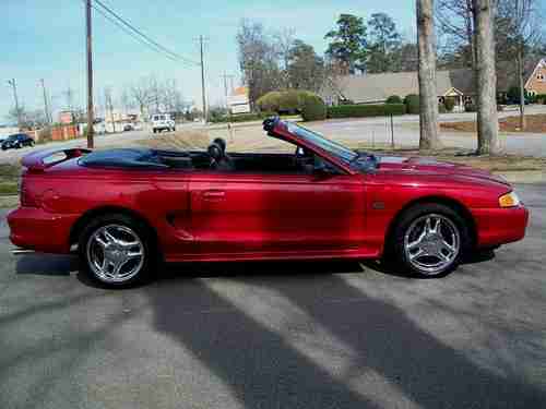 1995 Ford Mustang GT Convertible 2-Door 5.0L, US $10,500.00, image 17