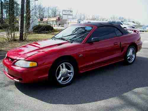 1995 Ford Mustang GT Convertible 2-Door 5.0L, US $10,500.00, image 21