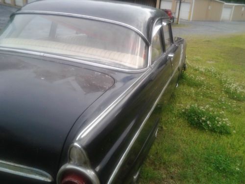 1955 Fairlane Club Sedan *Original Parts* Chrome Black Strong Engine Project, image 4