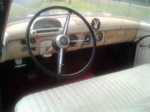 1955 Fairlane Club Sedan *Original Parts* Chrome Black Strong Engine Project, image 6