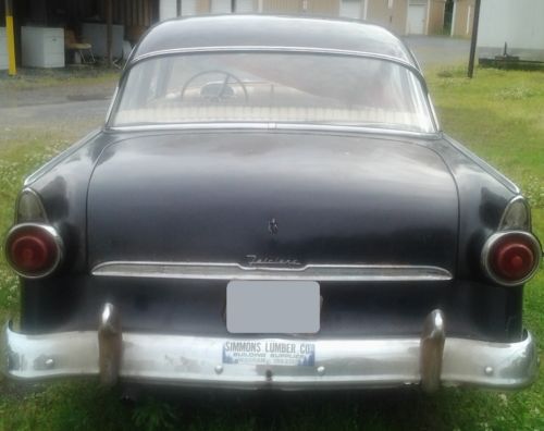 1955 Fairlane Club Sedan *Original Parts* Chrome Black Strong Engine Project, image 9