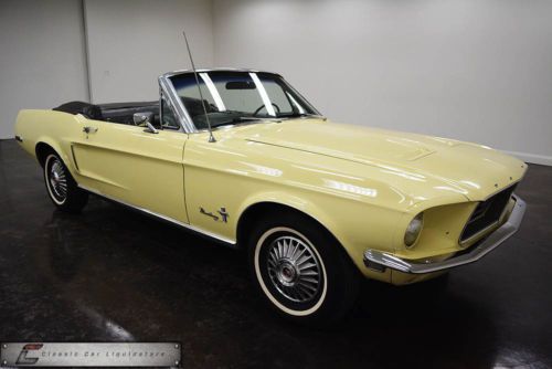 1968 ford mustang convertible nice look!!