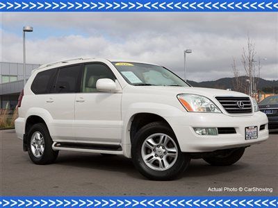 2006 lexus gx 470: navigation, mark levinson, 3rd row seating, rear camera