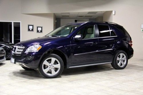 2010 mercedes benz ml350 4-matic $55k window one owner p1 navigation excellent!!