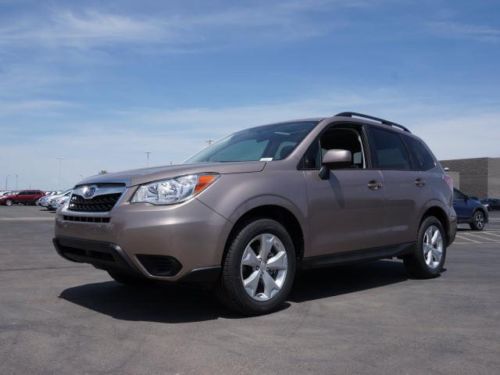 New 2015 subaru forester premium 6spd awd moonroof backup camera bluetooth