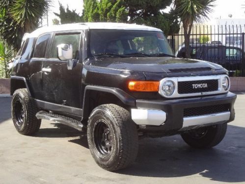 2007 toyota fj cruiser 4wd damaged salvage runs!! priced to sell export welcome!