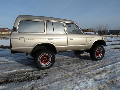 1987 hj61vx landcruiser, 20+mpg, turbo diesel, factory cable lockers