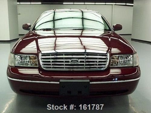 2011 ford crown victoria lx 6-passenger leather 45k mi texas direct auto