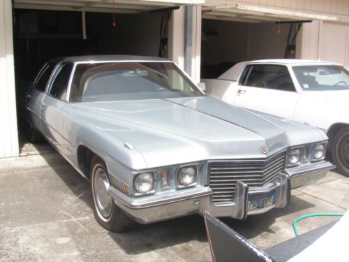 1972 Cadillac Fleetwood 60 Special Brougham 7.7L, Garage Find, NO RESERVE, image 2