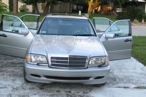 Mercedes-benz c280 4 sedan silver 2000