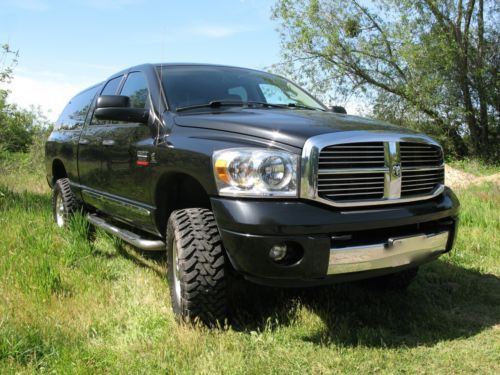 2007 dodge ram 3500 4x4 quad cab laramie 6.7l cummins srw 48k miles xlnt cond