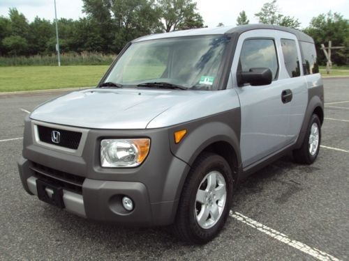 2003 honda element ex awd suv clean well maintained great on gas automatic silve