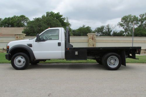 Ford f550 flatbed powerstroke diesel 1 owner good carfax