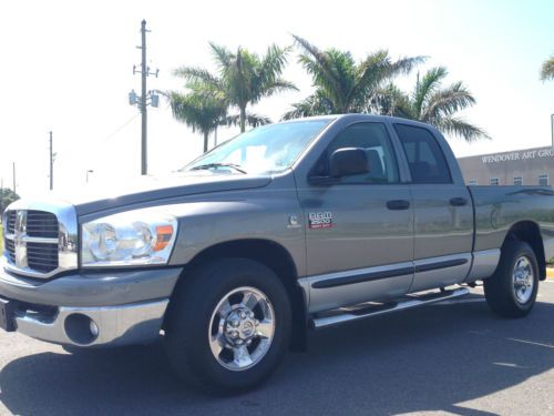 2007 dodge ram 2500 slt big horn quad cab 6.7 cummins turbo diesel! manual!