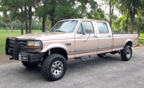 1997 ford f-350 7.3 diesel crew cab 4x4