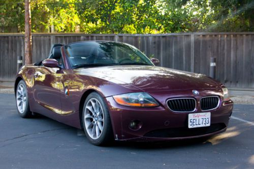 2004 bmw z4 2.5i convertible 2-door 2.5l