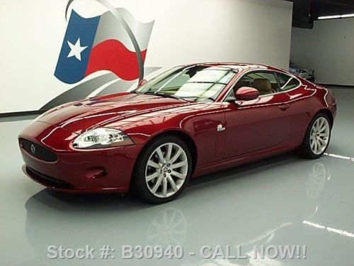 2009 jaguar xk heated leather navigation xenons 31k mi texas direct auto