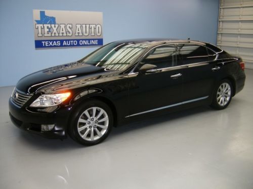 We finance!!!  2010 lexus ls 460l awd roof nav heated leather suede texas auto