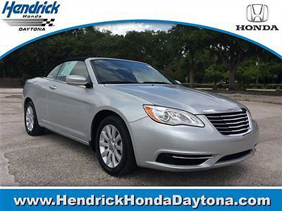 2dr conv touring chrysler 200 touring convertible, hendrick certified, extra cle