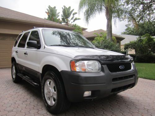 2004 ford escape xlt 4wd leather power seat 6disc sunroof michelins fl owned!!
