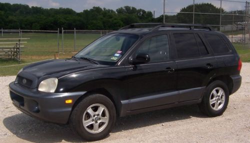 2003 hyundai santa fe v/6 4x4 runs and drives great